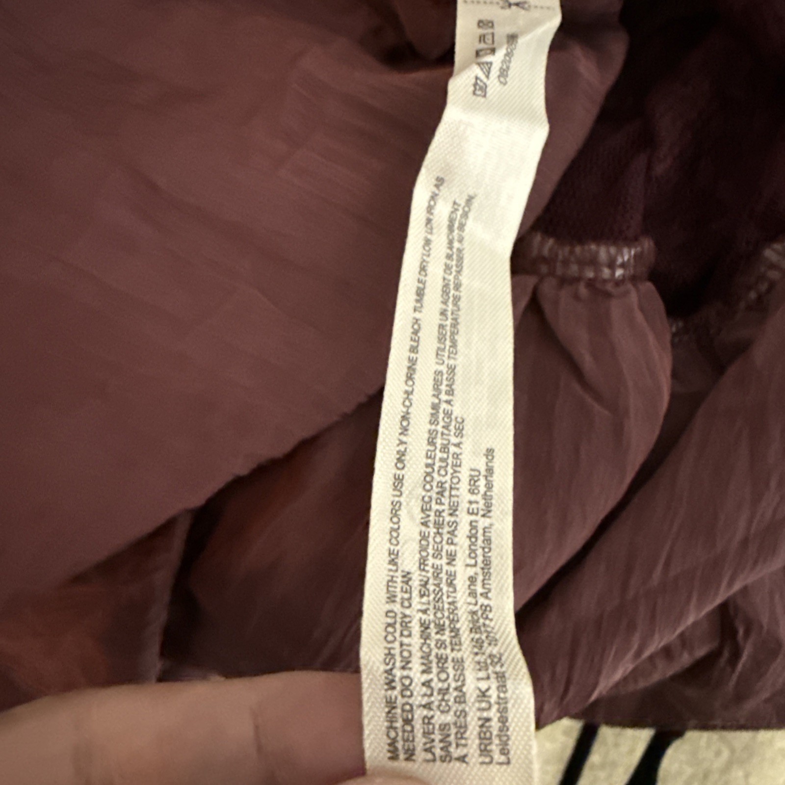 Free People Intimately Current Obsession Mini Slip/Tunic Size XL Plum 0382