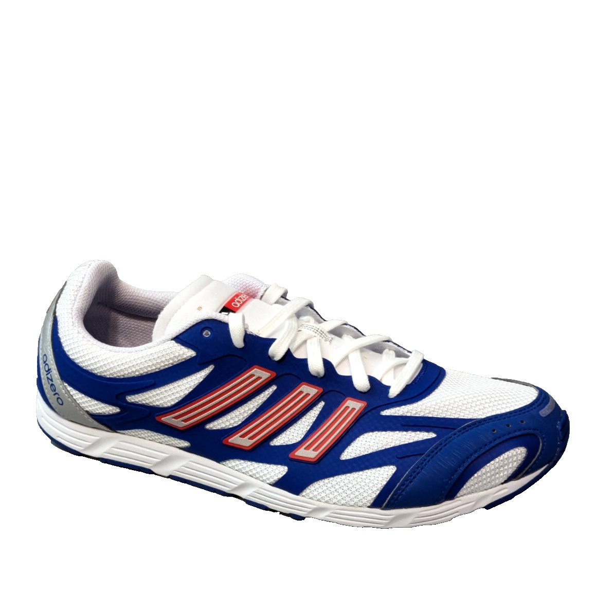 adidas Adizero PR Running Shoes Mens 9.5 JQ0026 Collegiate Royal White