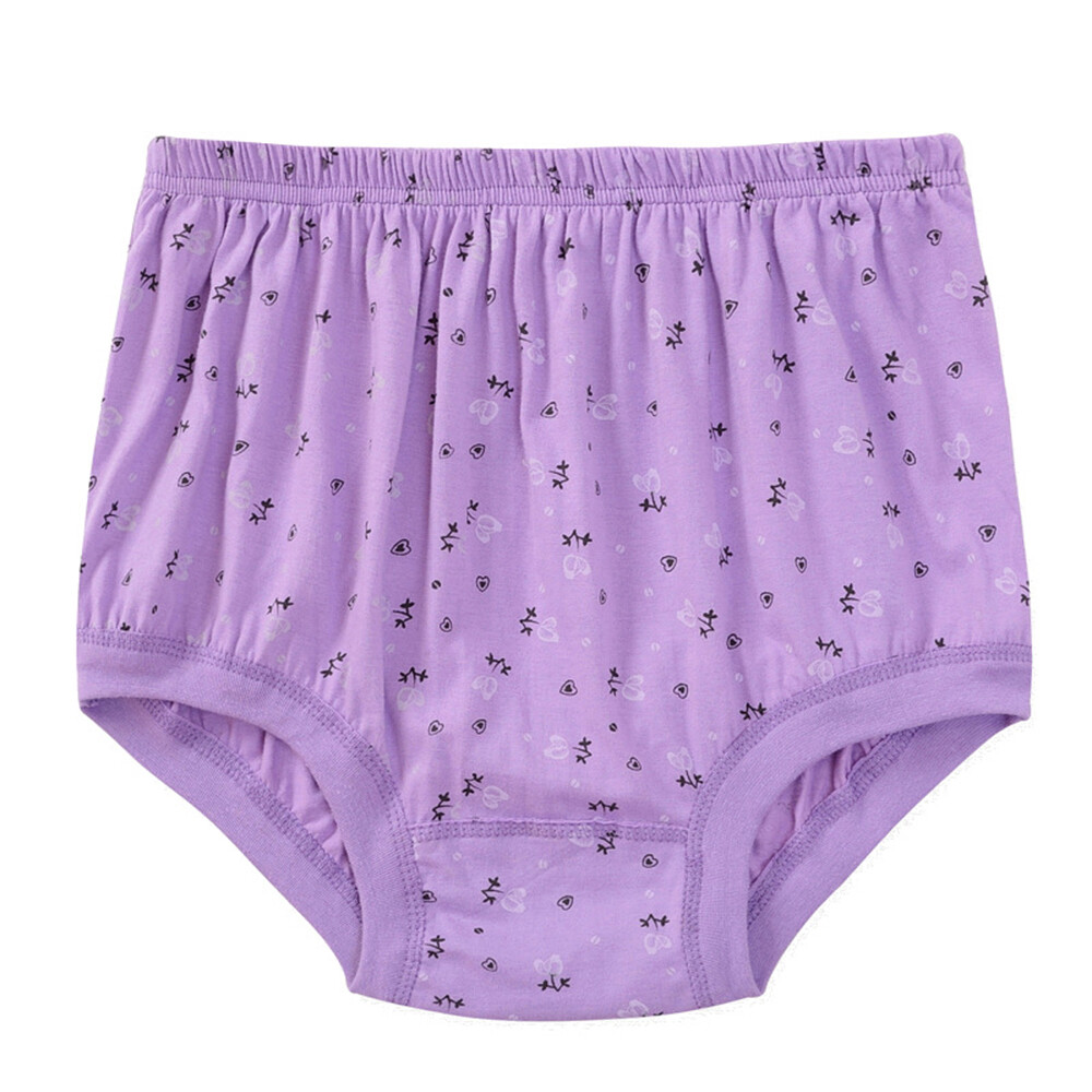 Women High Waist Cotton Panties Briefs Ladies Underpants Underwear Knickers