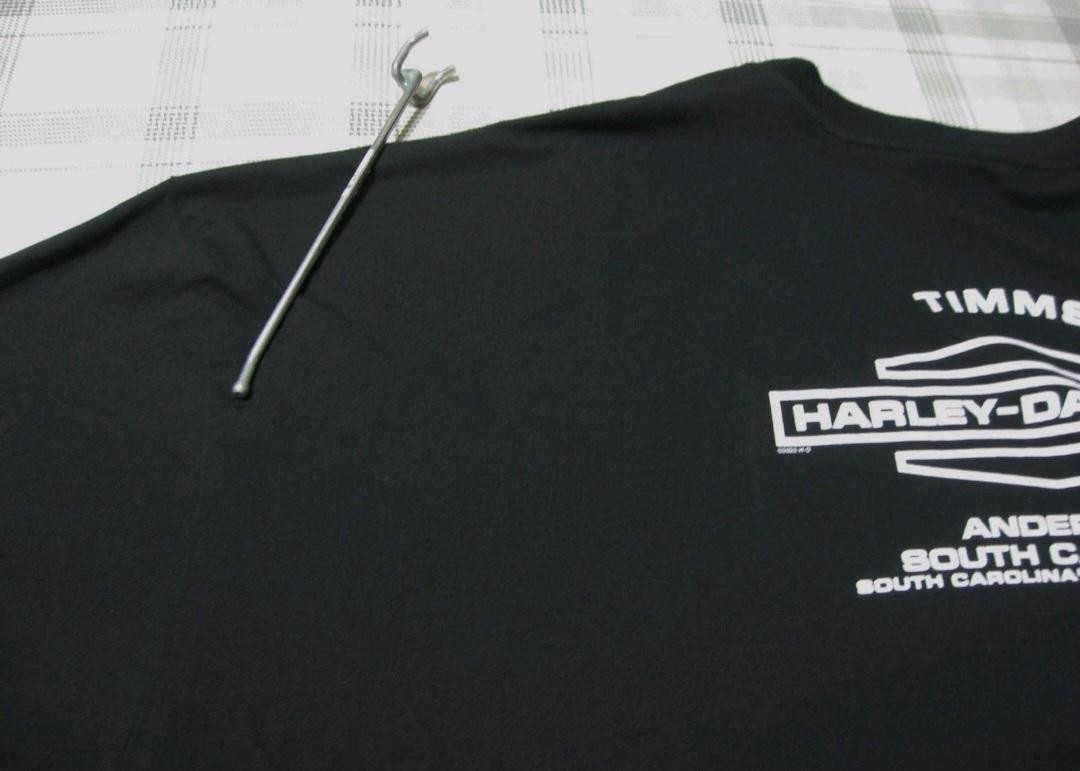 5X NWT Men’s Harley Davidson Speed Santa Long Sleeve Tee Shirt Defect