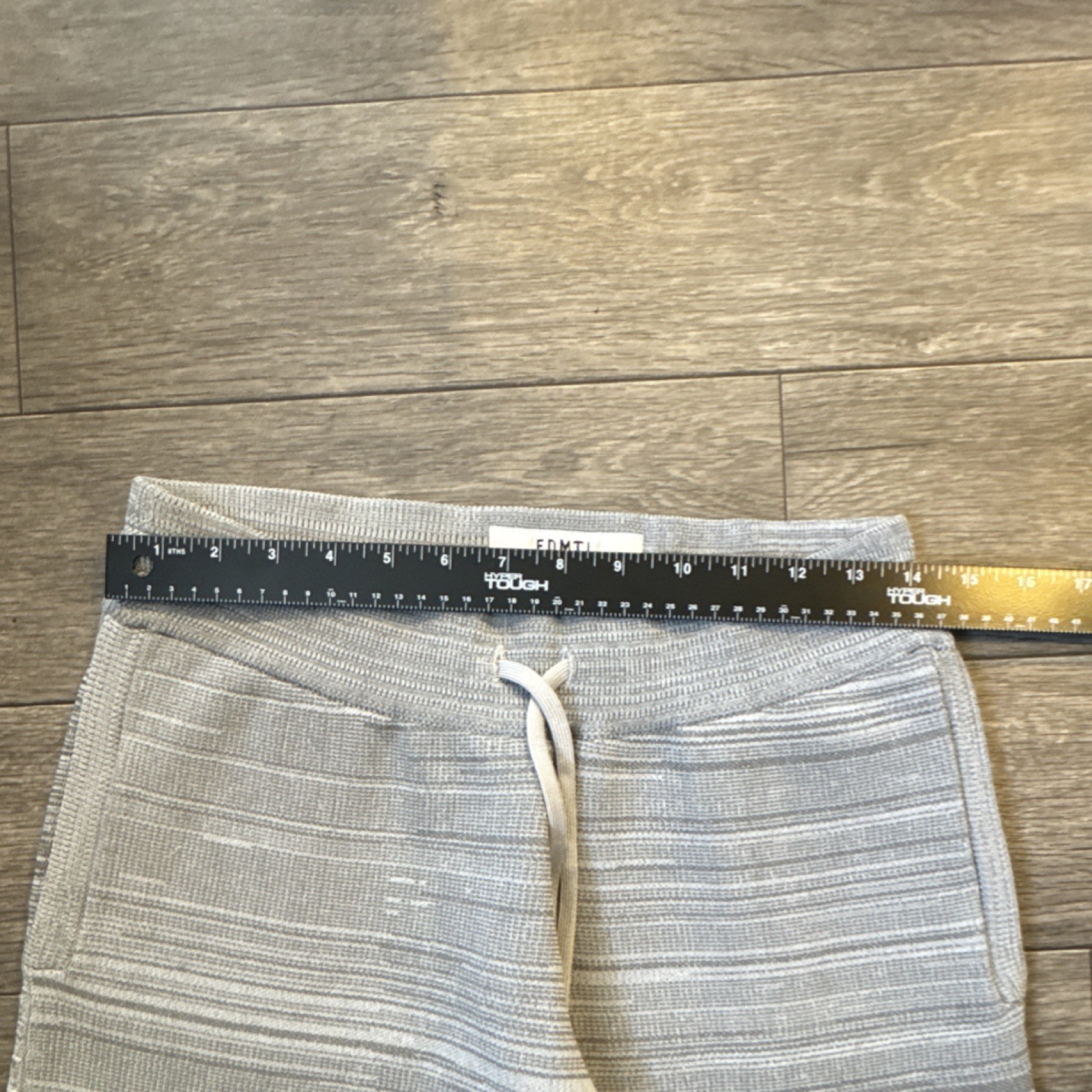 FDMTL Tokyo Japan Patchwork Joggers Gray Size 3 Japanese Streetwear