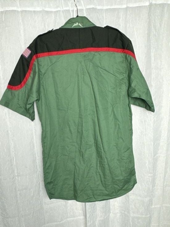 Trail Life USA Official Troop Uniform Short Sleeve Shirt Green Men’s Size Small