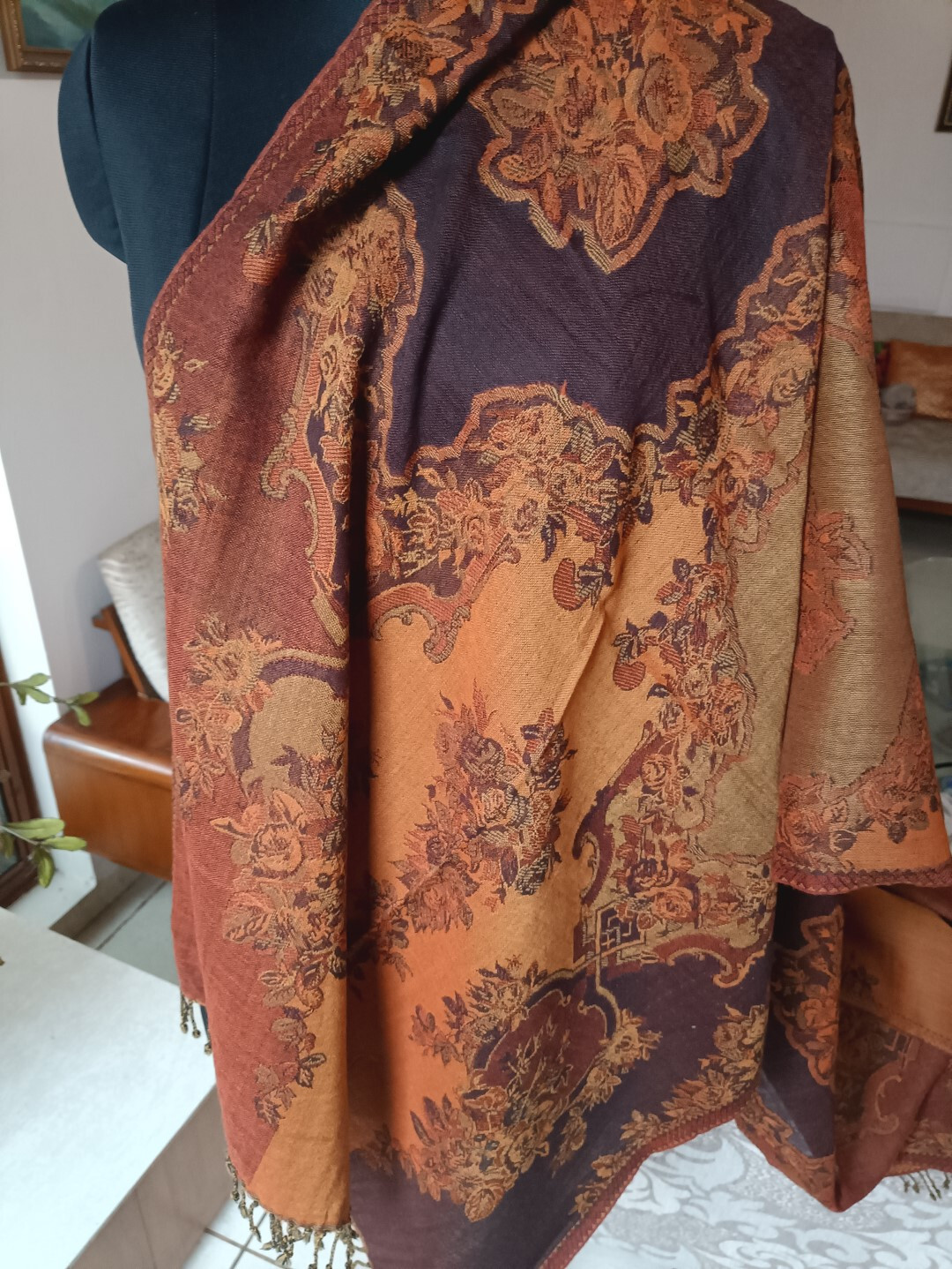 NEW DESIGNER JAMAVAR STOLE ~ 100% CASHMERE ~ PASHMINA SHAWL~ 16 DESIGNS CHOICE