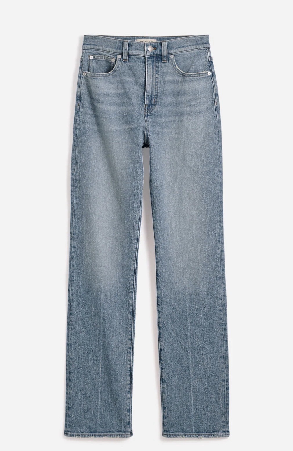 MADEWELL The ’90s Straight Jeans Light Wash Denim Fair Trade Certified Size 30