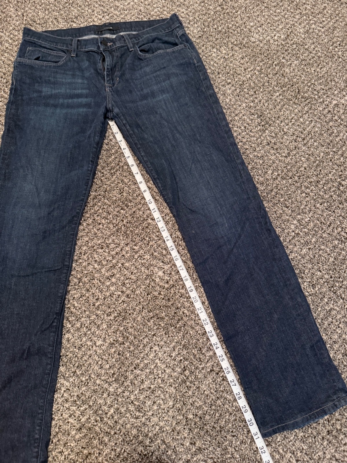 JOE’S Men’s Jeans The Brixton Straight & Narrow Fit 34×31 Dark Blue Great