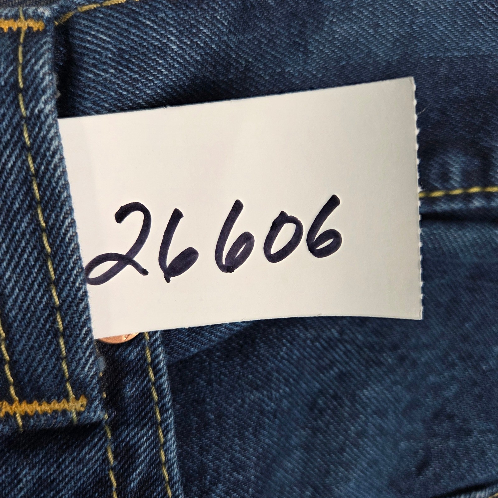 Vintage Levis Type 1 Real Loose Jeans Mens W32 L27 Husky Baggy Wide Leg Denim