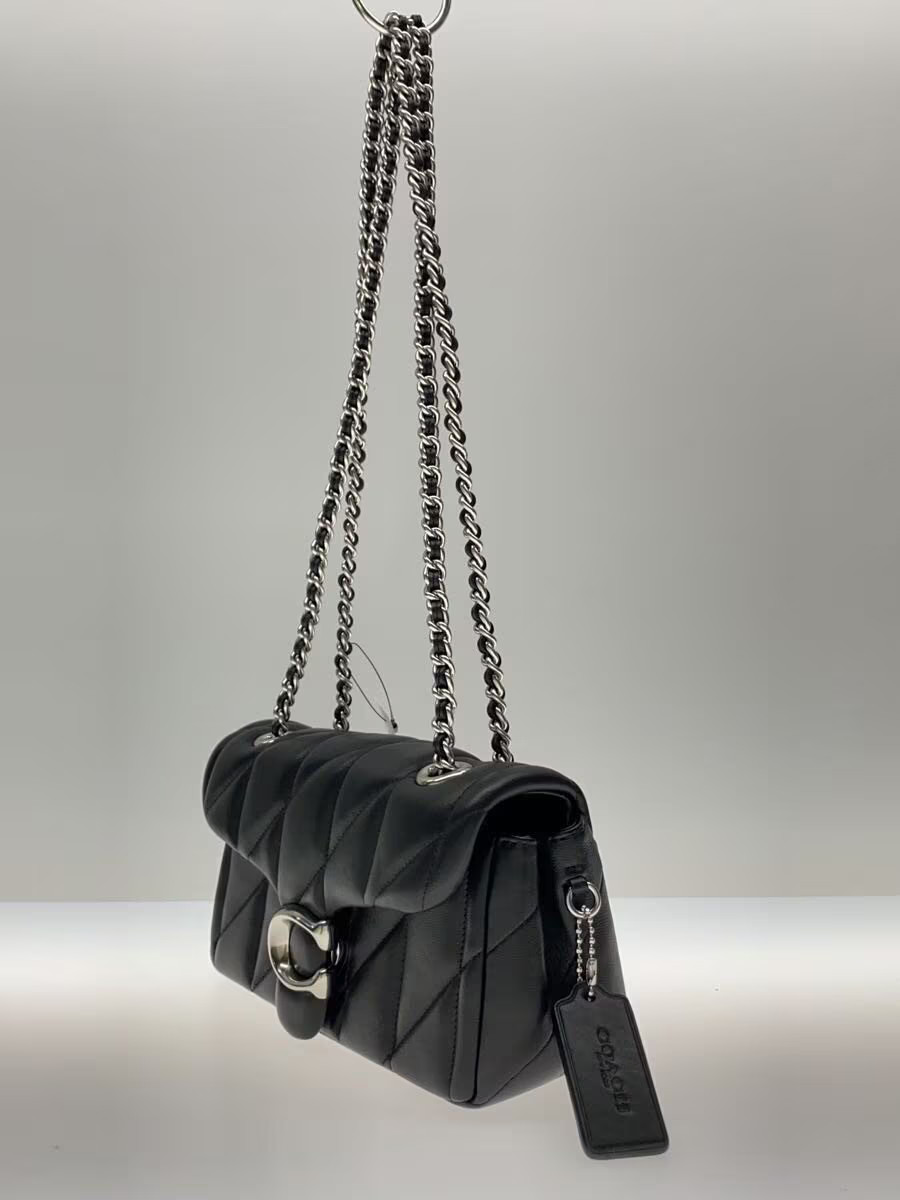 COACH Tabby Shoulder Bag 20 Quilted Leather BLK CP149 from Japan