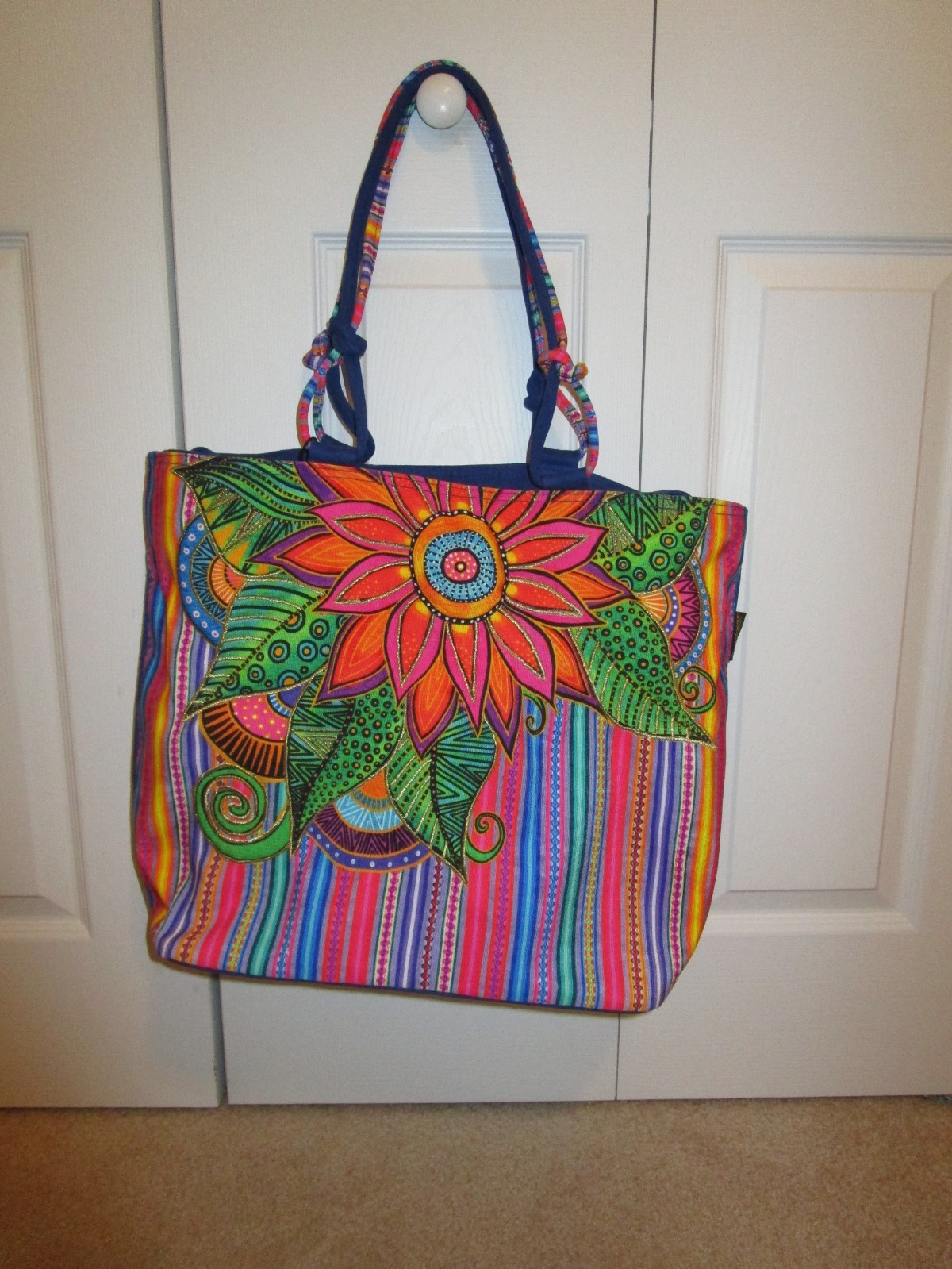 LAUREL BURCH, SUN-N-SAND, BEACH TOTE BAG