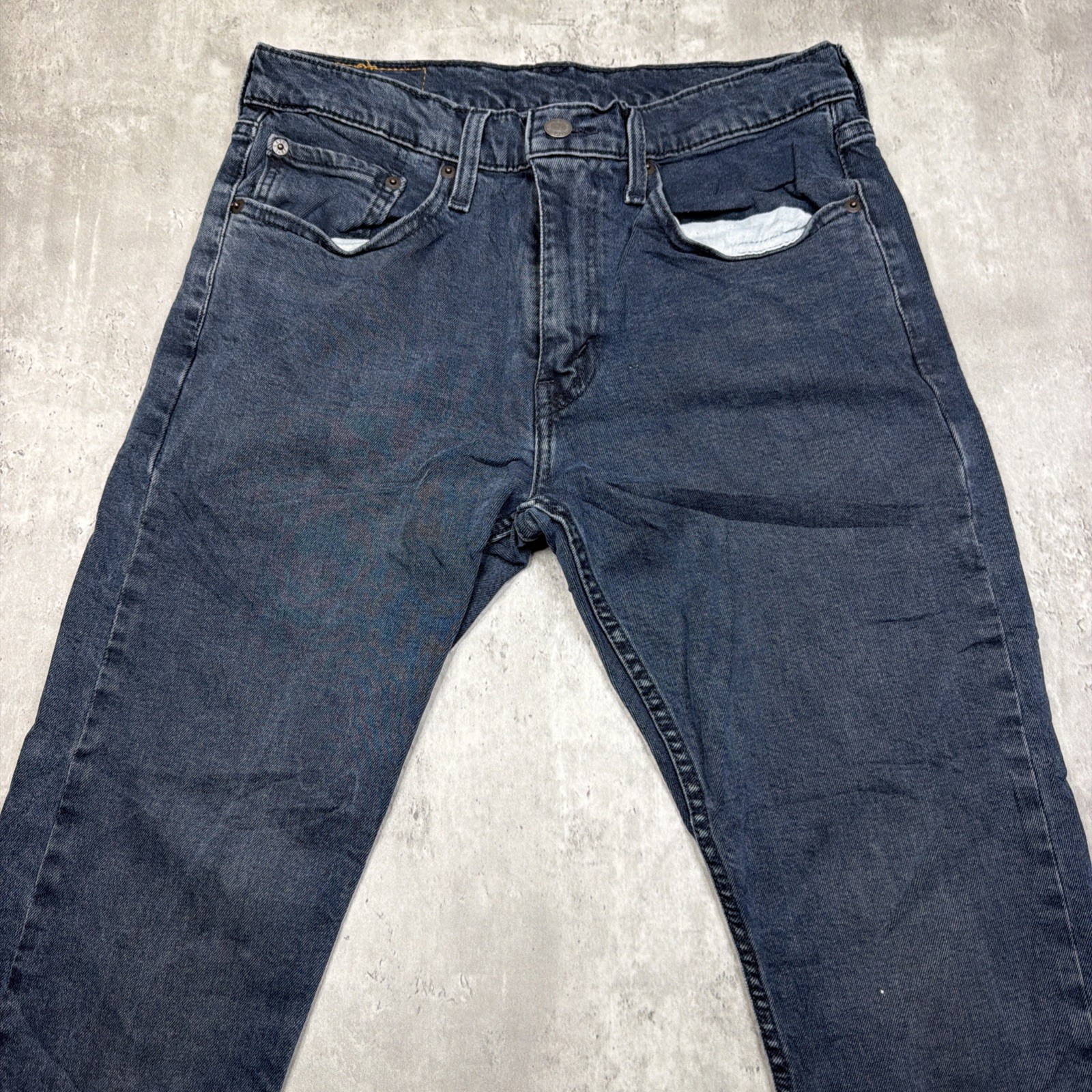 Levis 512 Jeans Men 31×30 Slim Taper Dark Wash Denim Pants Indigo Stretch USA