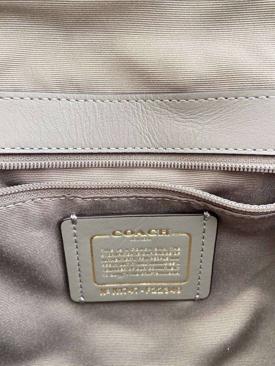 COACH Shoulder Bag Leather CML F22349