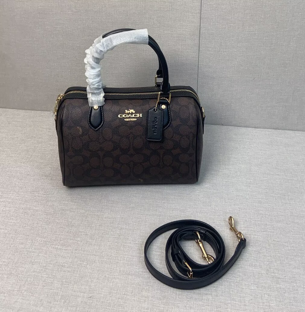New COACH Rowan Satchel Bag Crossbody bag Shoulder bag Boston Bucket Bag CV961 !