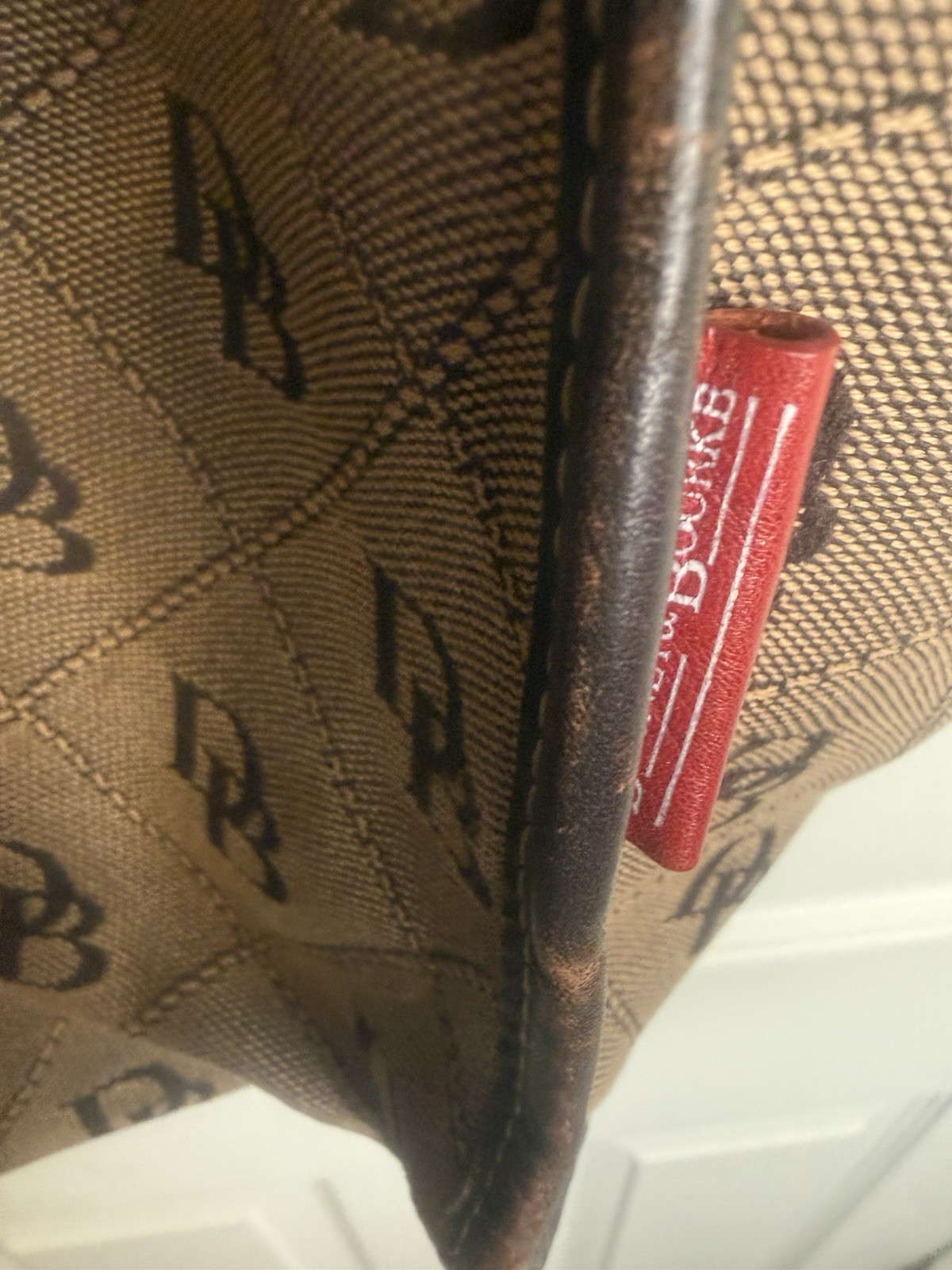 Dooney and Bourke Canvas Satchel