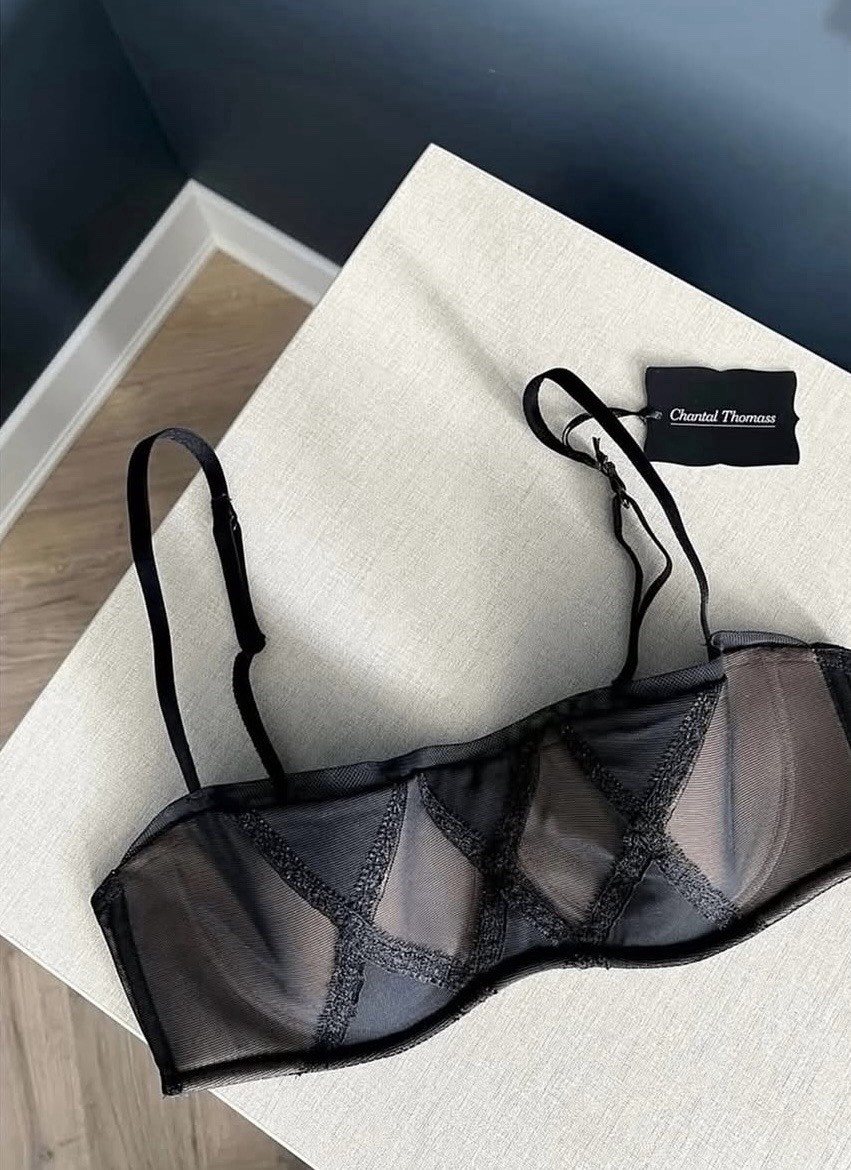 CHANTAL THOMASS Bra 34C ( 75C ) POPADELICA 0692NOIR
