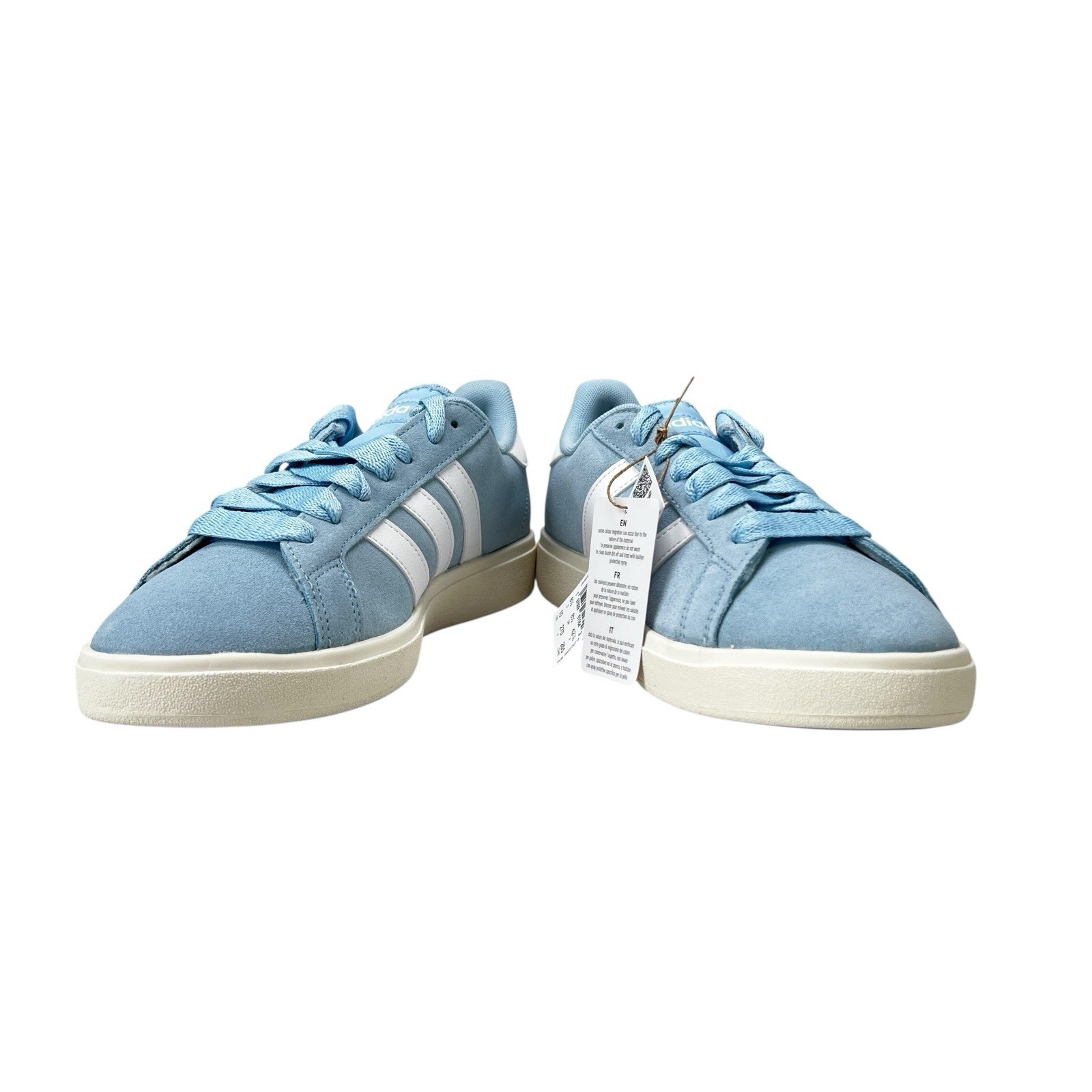 Adidas Grand Court Base 00s Clear Sky Cloud White Shoes IH6192 Women’s Sz 6 – 10