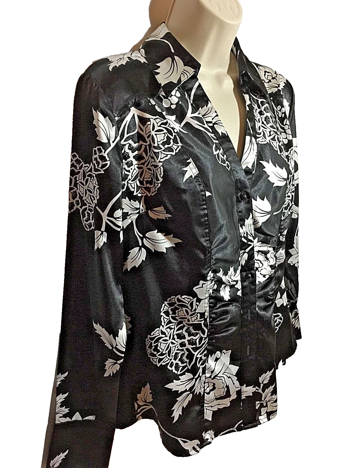CATO Blouse Women Size S Classic Style Comfortable Fit Beautiful Asian Fashion