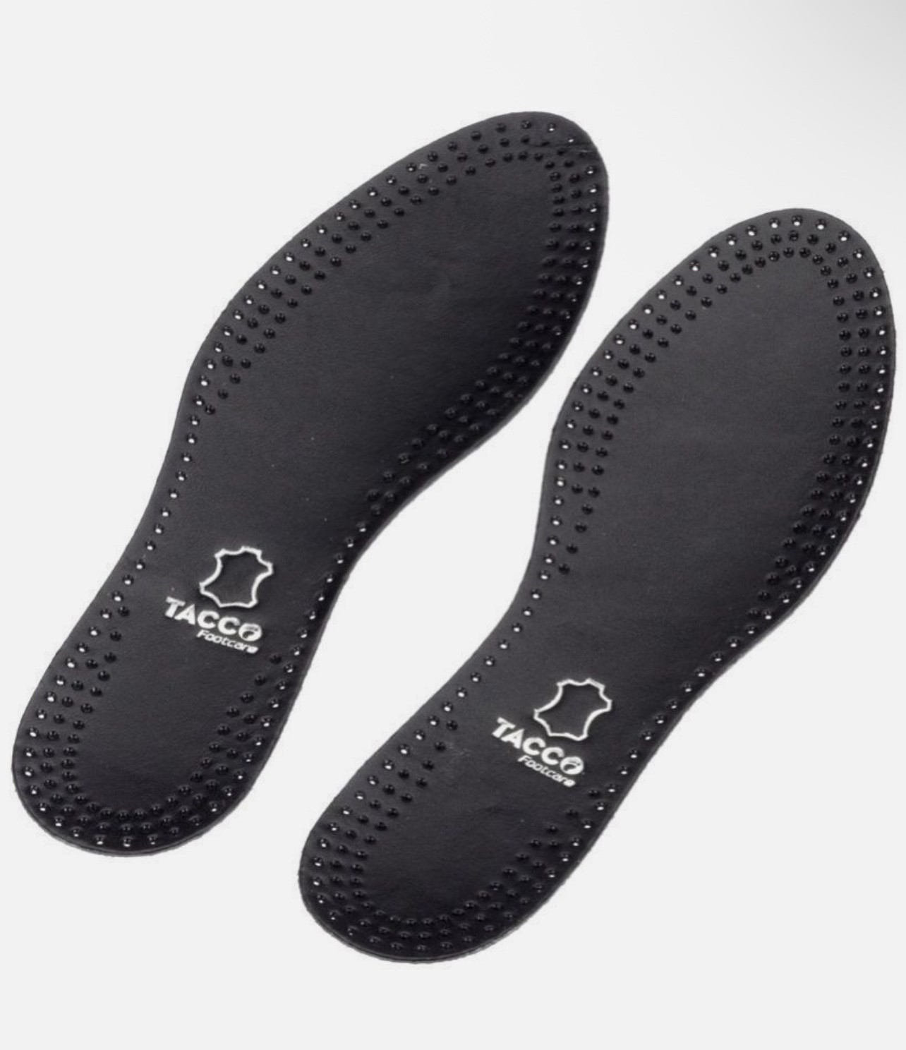 Tacco Luxus Black Full Leather Insoles Men – Size 10