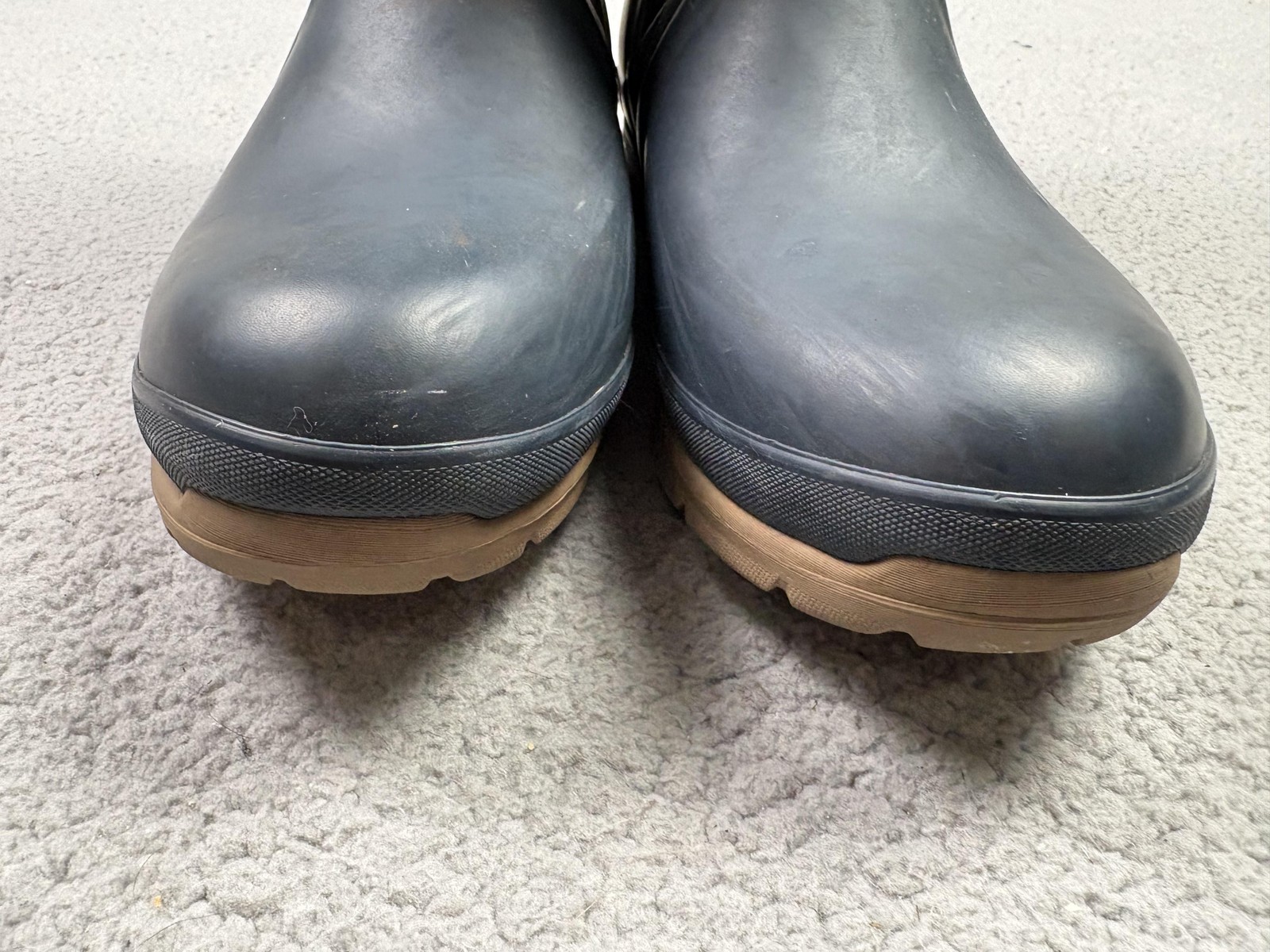 Bogs Cameron Lace Boots Womens Size 9 Blue Faux Fur Snow Winter Waterproof