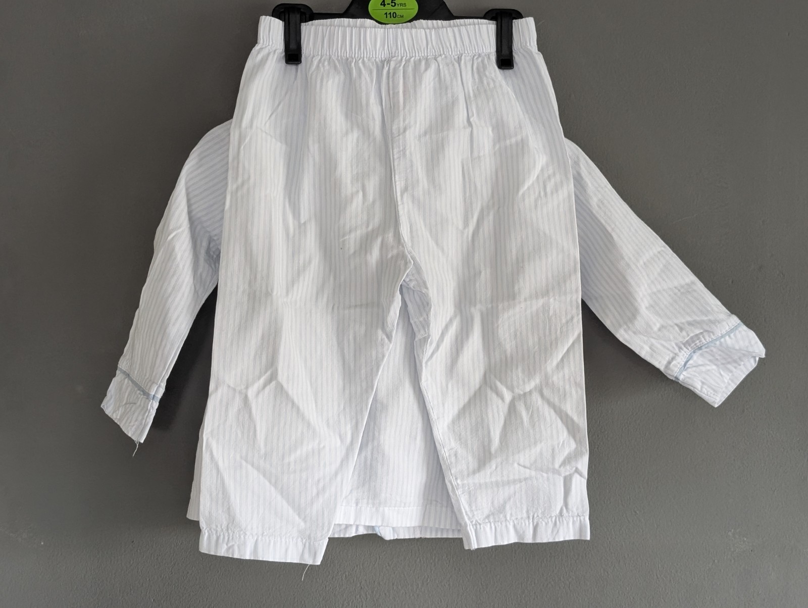 Baby Boy Blue Striped Pajamas – 9-12 Months