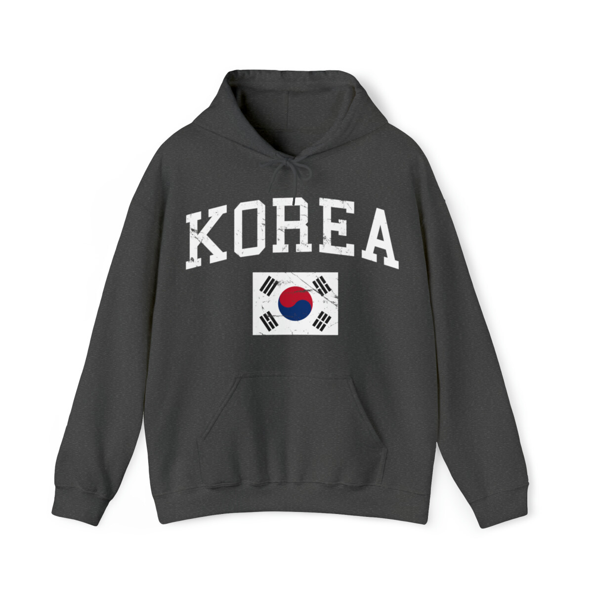 South Korea Retro Korean Seoul Hanguk Graphic Hoodie, Sizes S-5XL