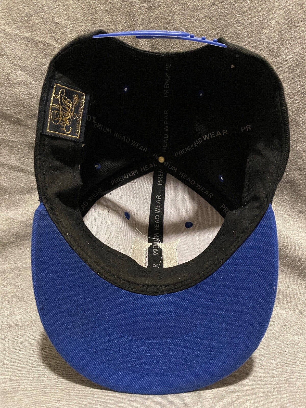 Duke Blue Devils Black Blue KIPA Snapback Cap Hat