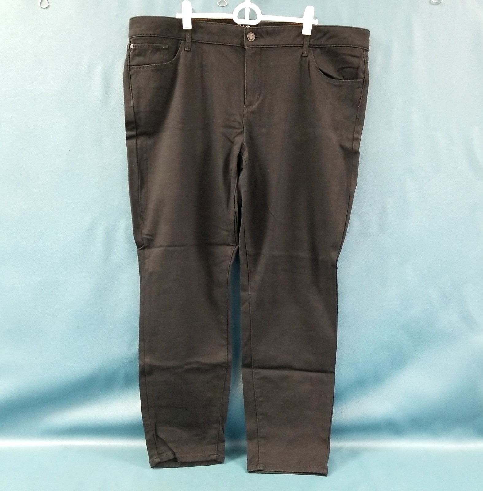 Lot of 4 Eddie Bauer Multicolor Slightly Curvy Straight/Skinny/Ankle Jeans Sz 18
