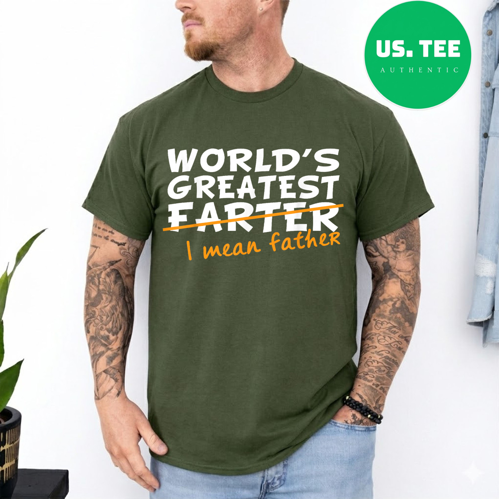 World’s Greatest Farter – I Mean Father T-Shirt