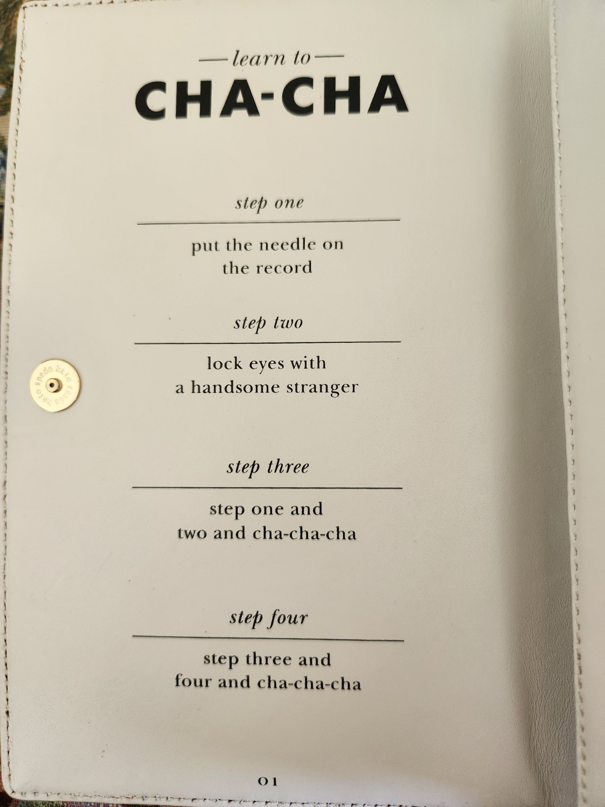 Kate Spade Learn to Cha Cha Novelty Dance Clutch Black Purse + Dust Bag HTF rare