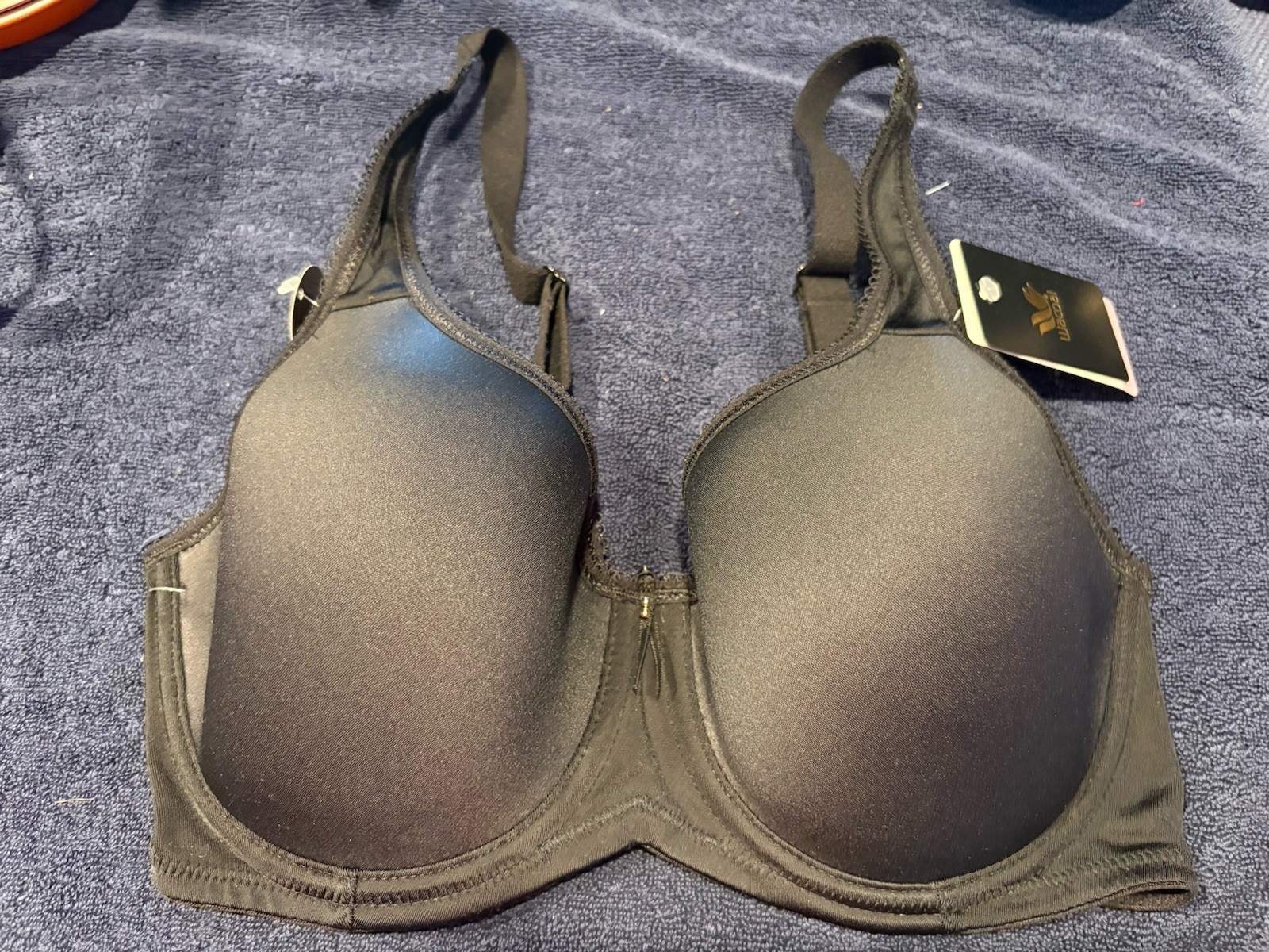 Wacoal #853192 Basic Beauty Spacer Bra BLACK Size 34D US UK New With Tags #3
