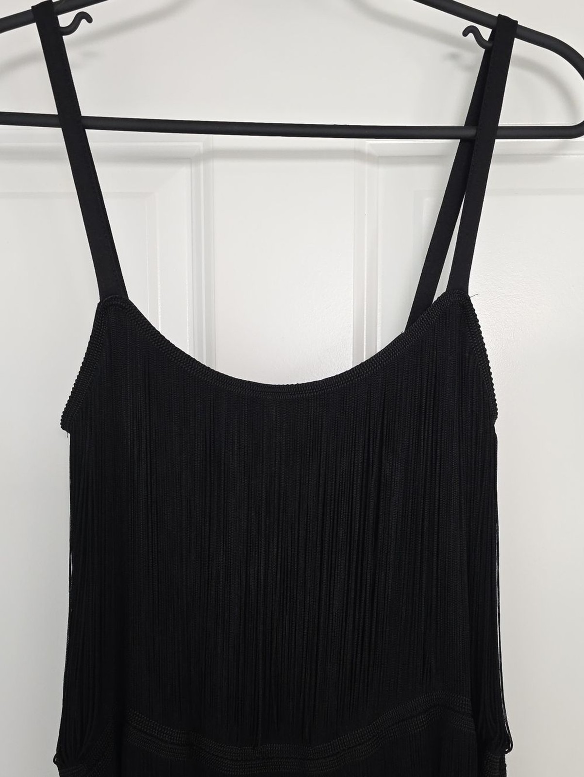 H&M 1920’s Style Cocktail Gatsby Flapper Dress Fixed Fringe NYE Size Small Nwt