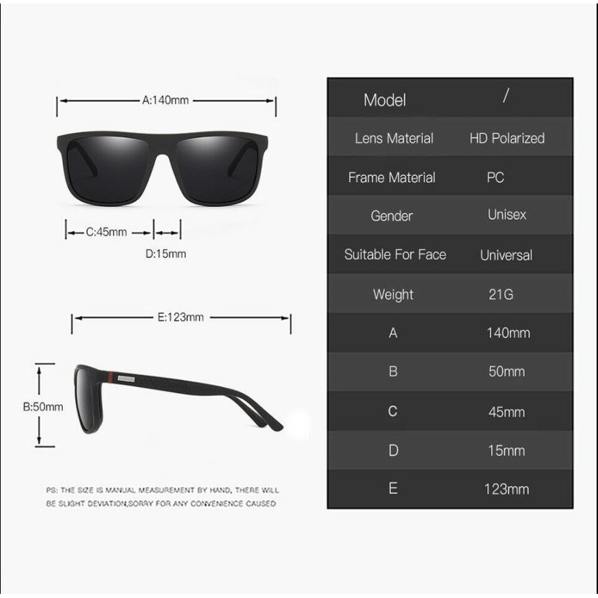 Women Black Red Mirror Lens Square Frame Sport Sunglasses Modern Casual Outfit