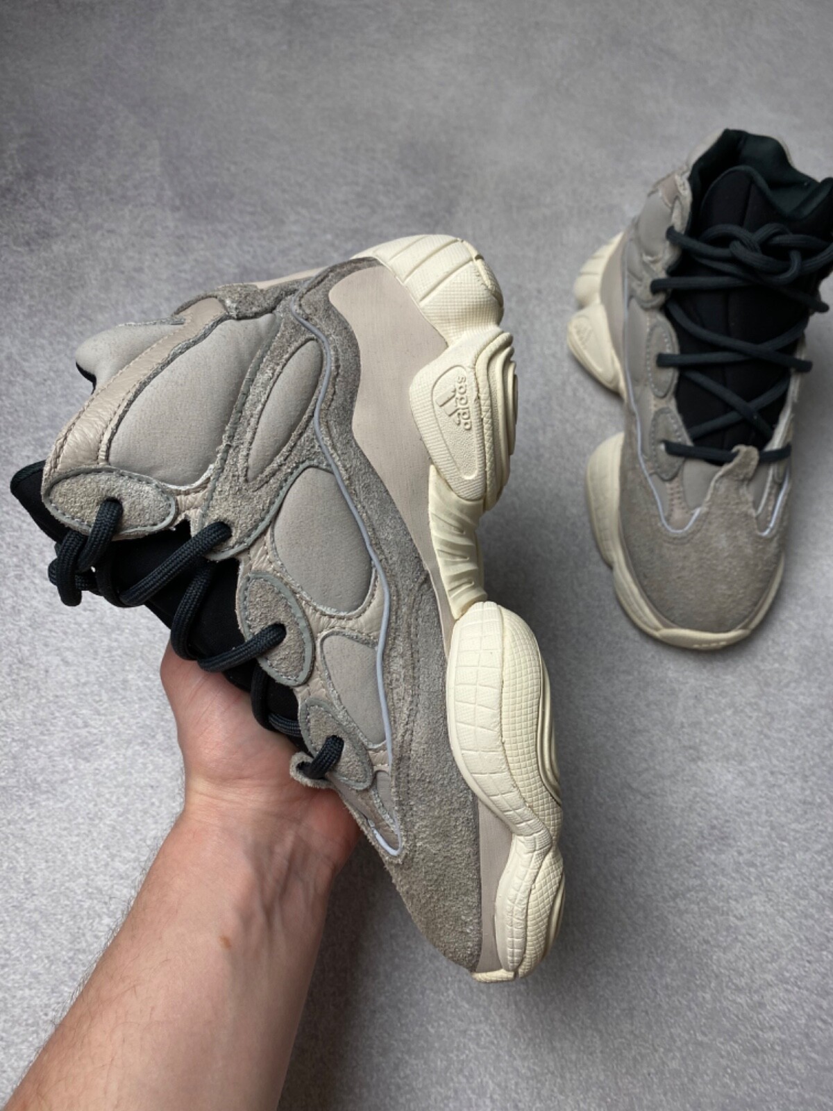 Women’s Adidas Yeezy Boost 500 high Mist Stone GV7775 US6,5