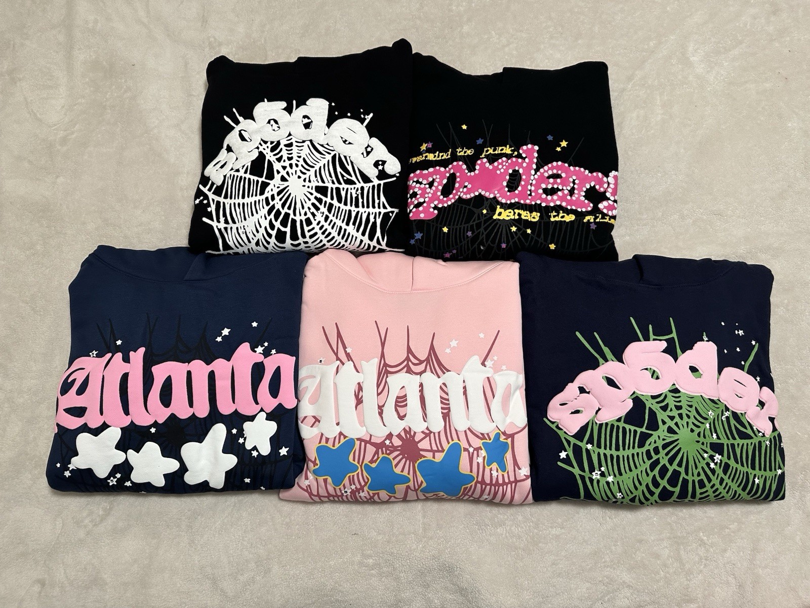 *BRAND NEW* Sp5der Pink Atlanta Hoodie SAME/NEXT DAY SHIPPING ‼️