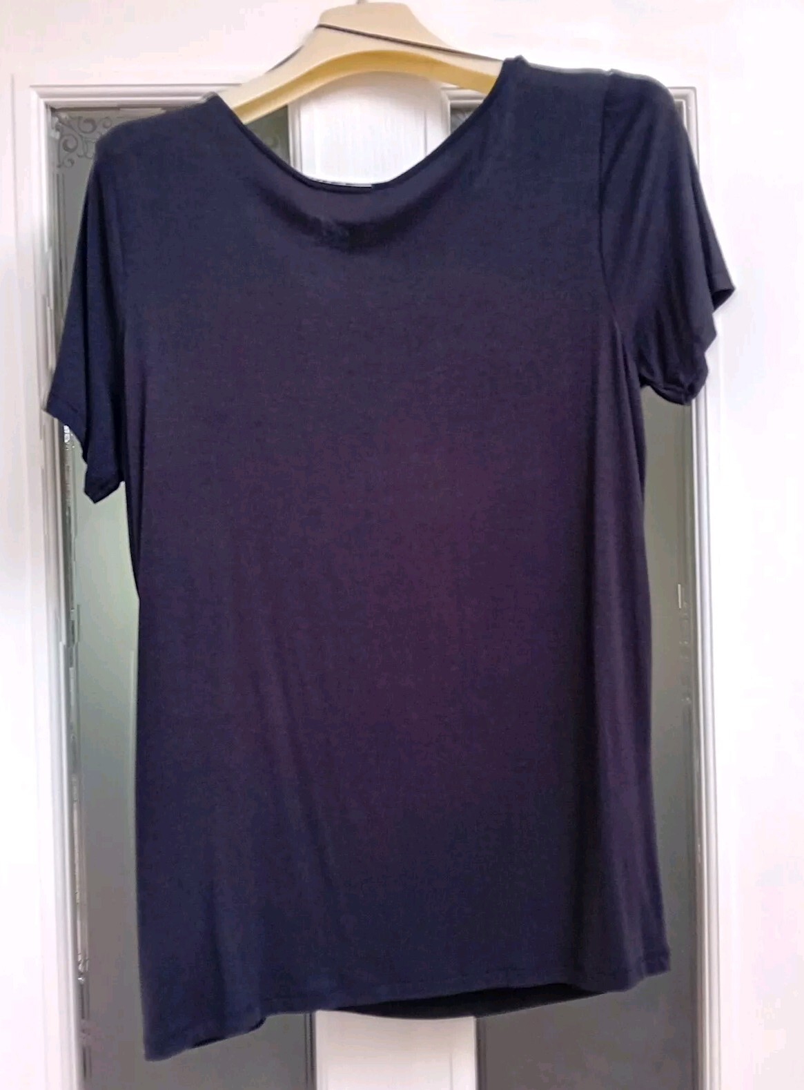 Debenhams The Collection Ladies Black Jersey Ruched Top Uk 14 BNWT
