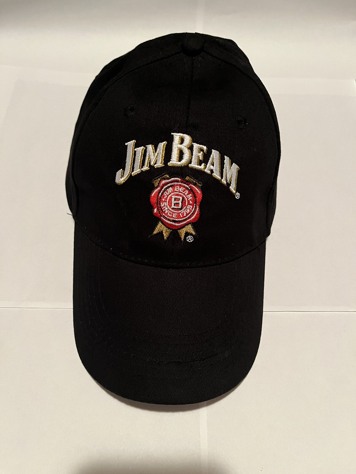 Jim Beam Black Embroidered Ball Cap “Drink Smart” Adjustable Hat