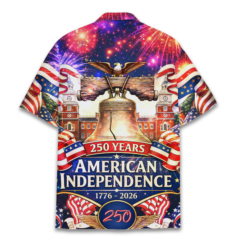 Happy Fourth of July Hawaiian Shirt