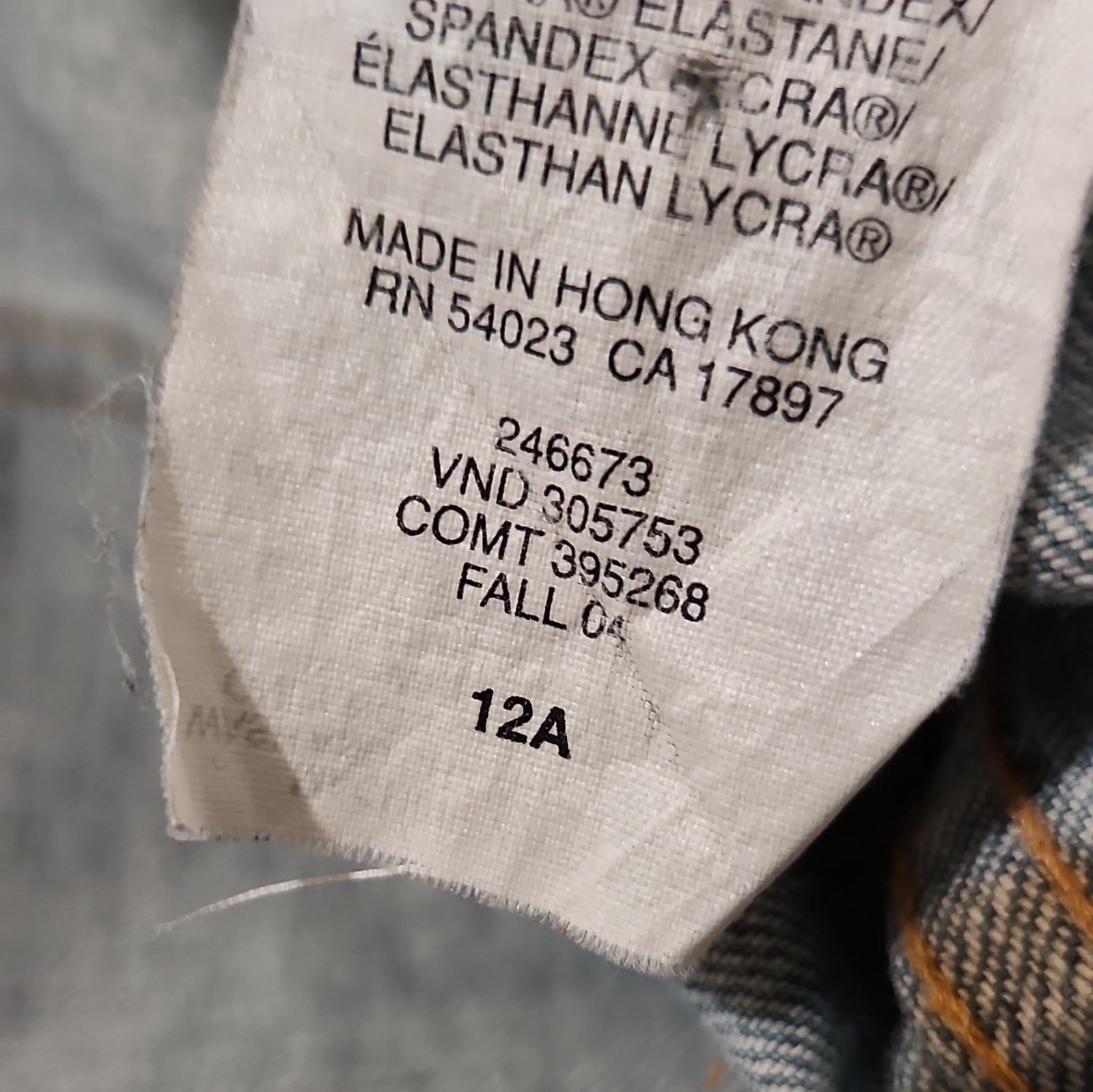 GAP ULTRA LOW RISE STRETCH BLUE JEANS 98% COTTON 2% LYCRA