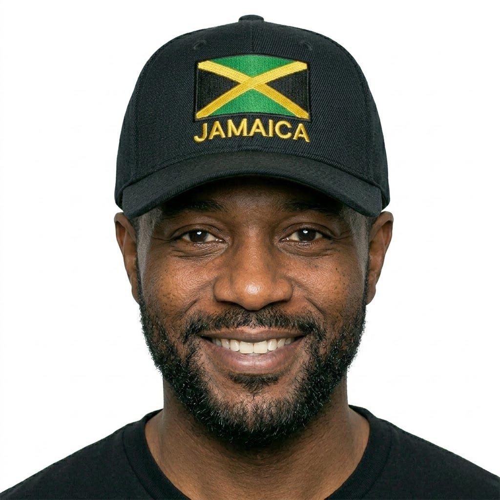 Jamaica Flag Colors Ball Cap Reggae Festival Kingston Hat Rasta Unisex Sun Hat