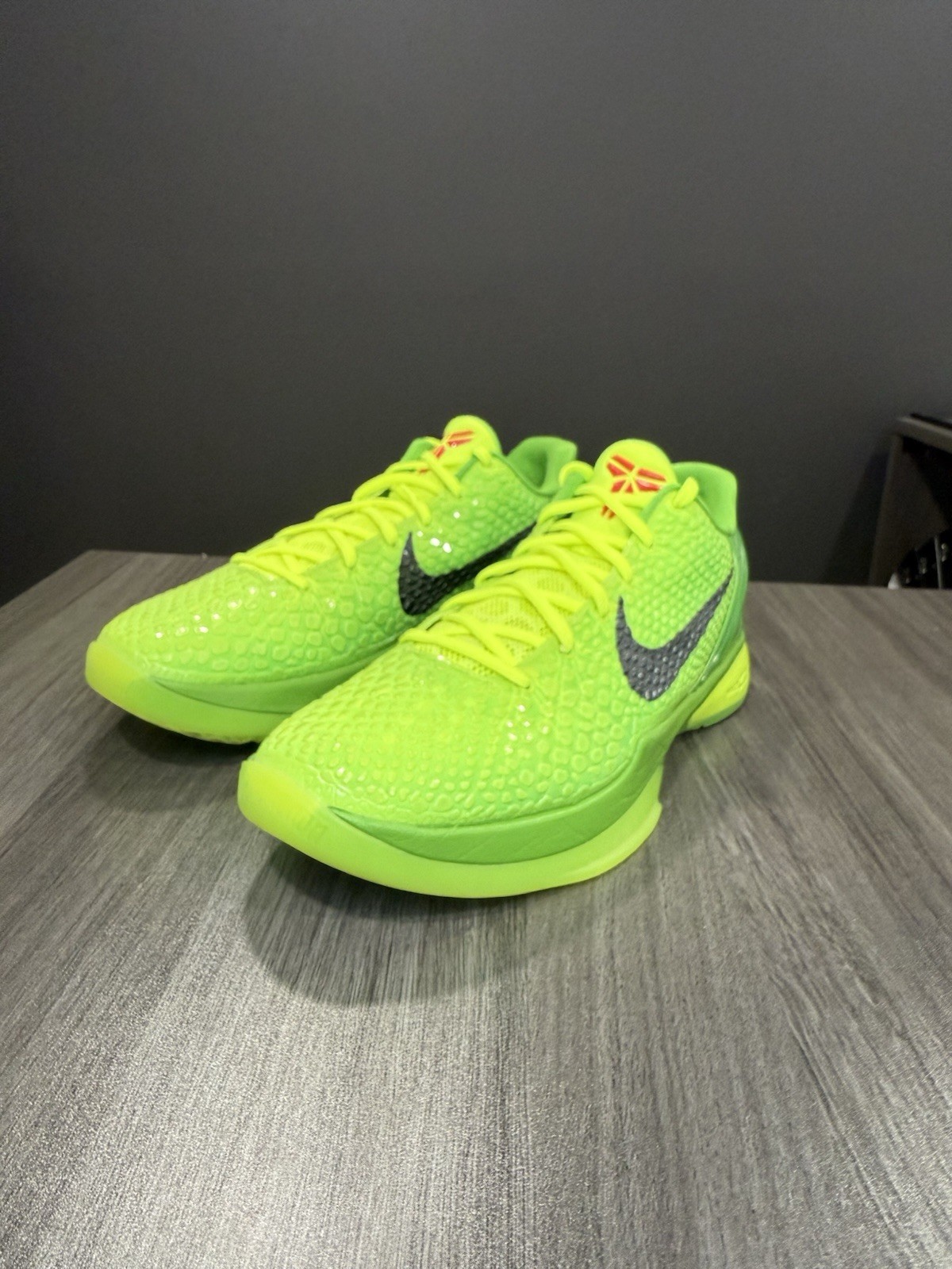 Kobe 6 Protro ‘Grinch’ 2020 men’s 12.5
