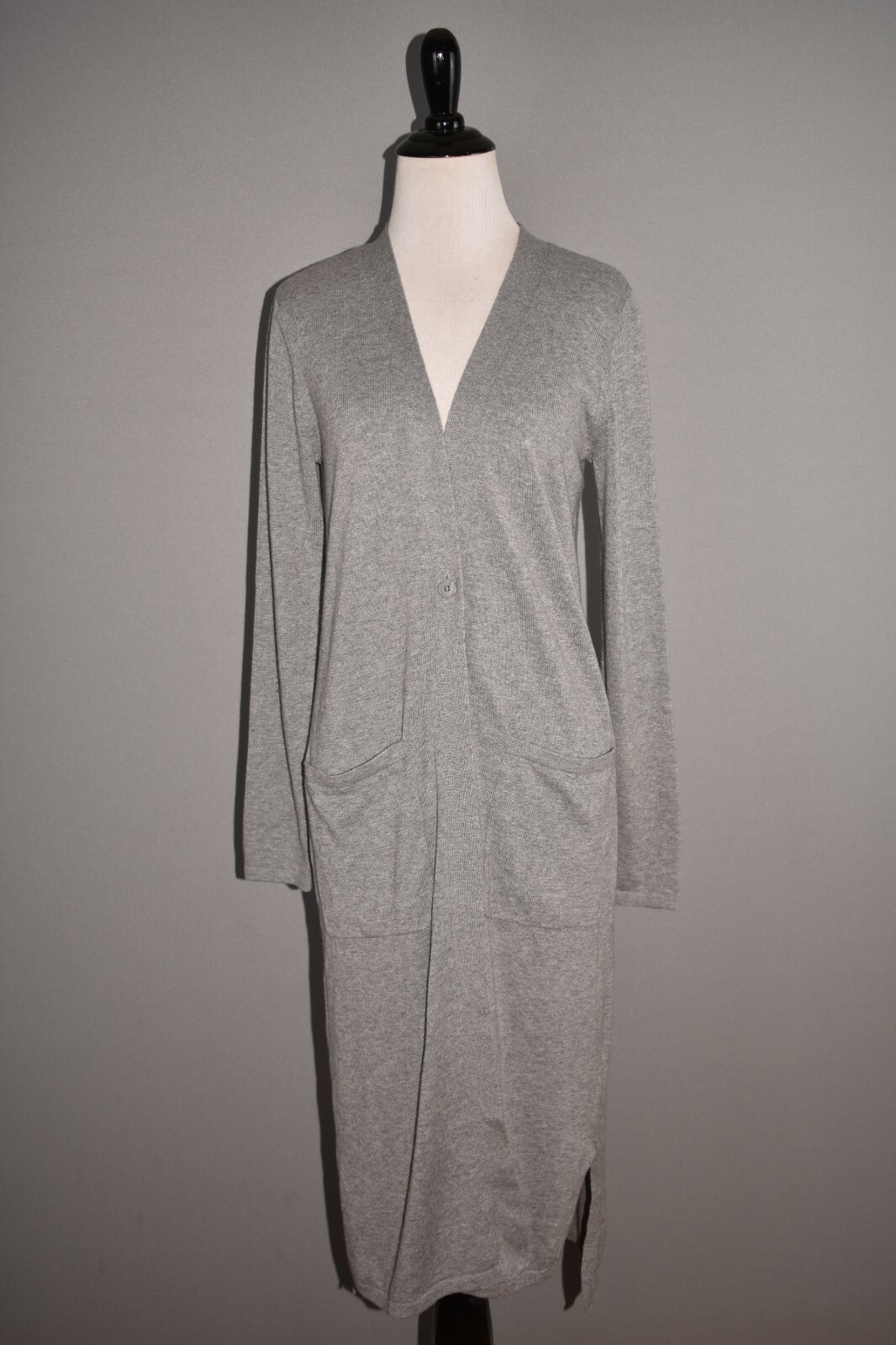 ANYBODY NEW $58 SeaWool Duster Sweater in Heather Gray XXS