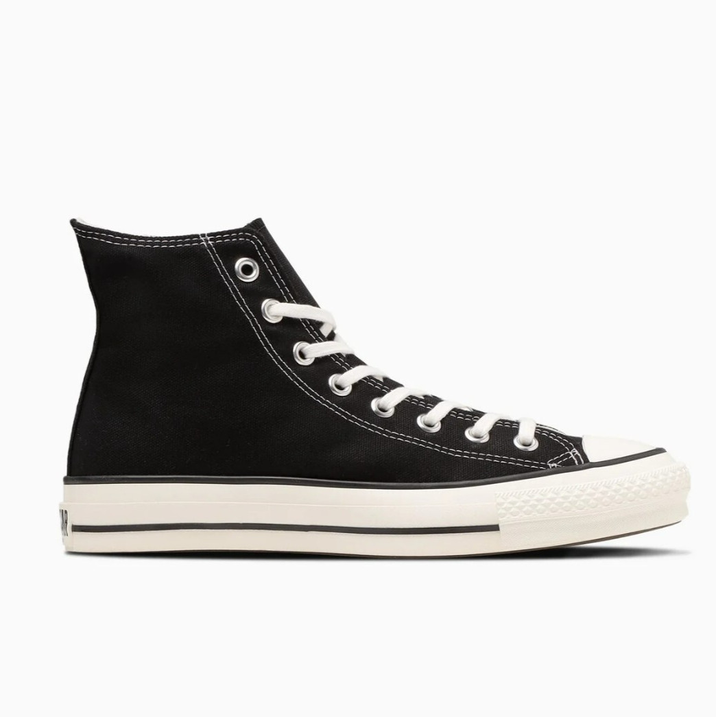 Converse Canvas All Star J OX Black Hi Made in Japan US 3.5-11.5 New