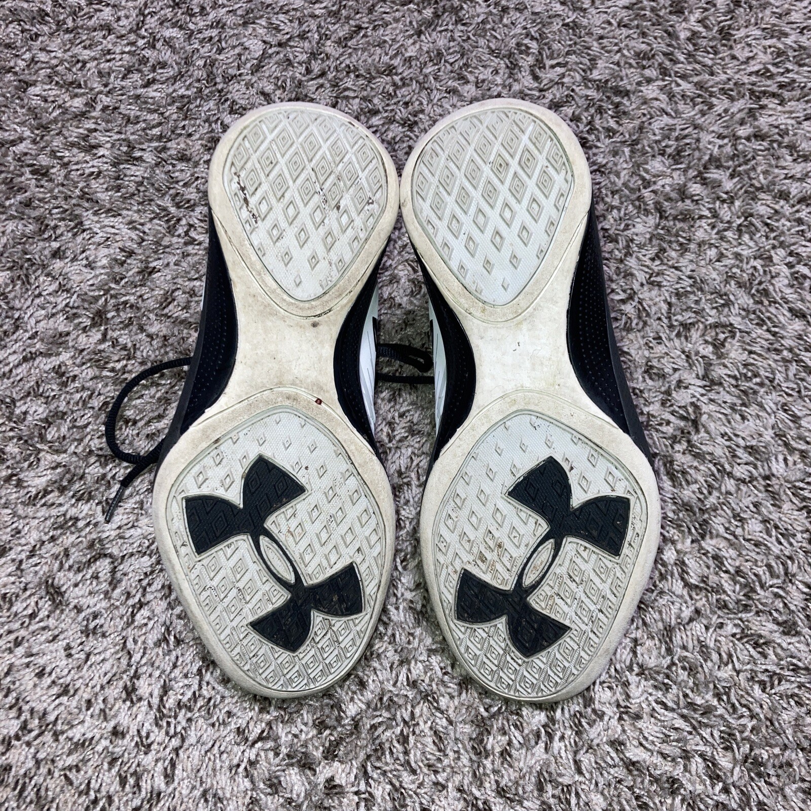 Under Armour Women’s 8.5 Jet Mid Basketball Sneakers White Lace Up 1259035 [S6]
