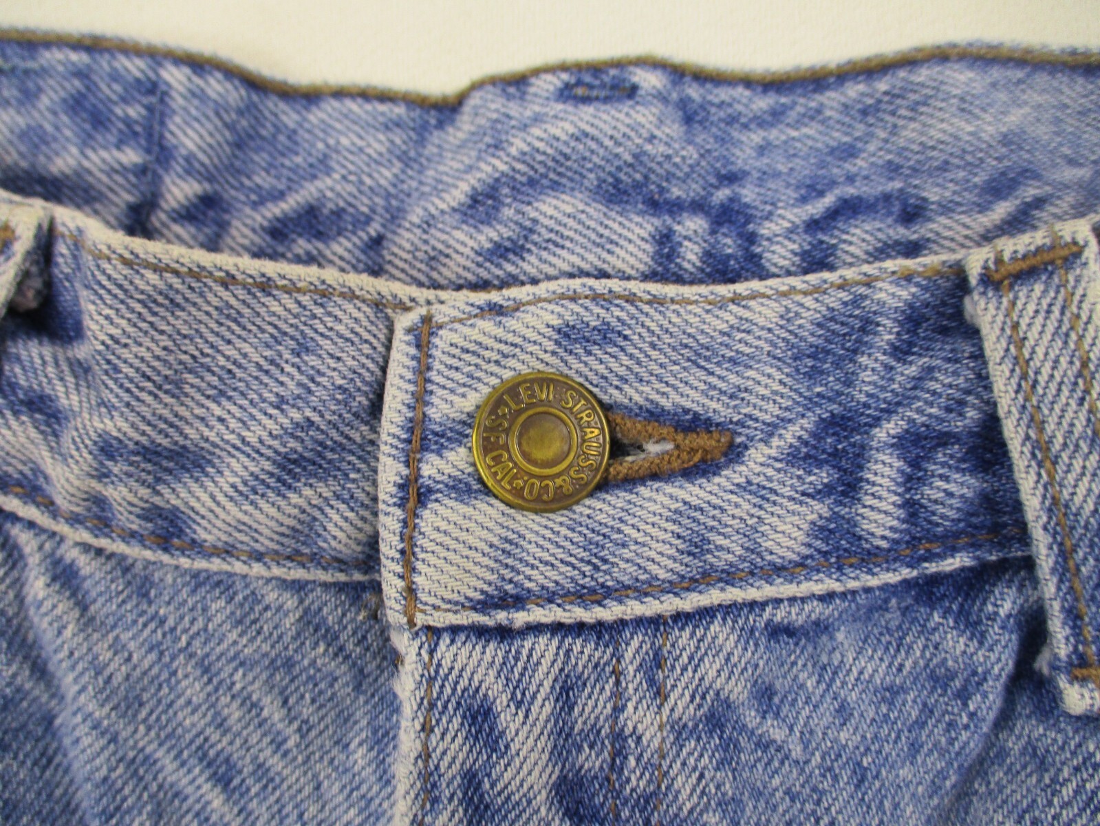 Vintage Levis Native Blue Mom Jeans Womens 12 High Rise Tapered Denim 80s 29×28
