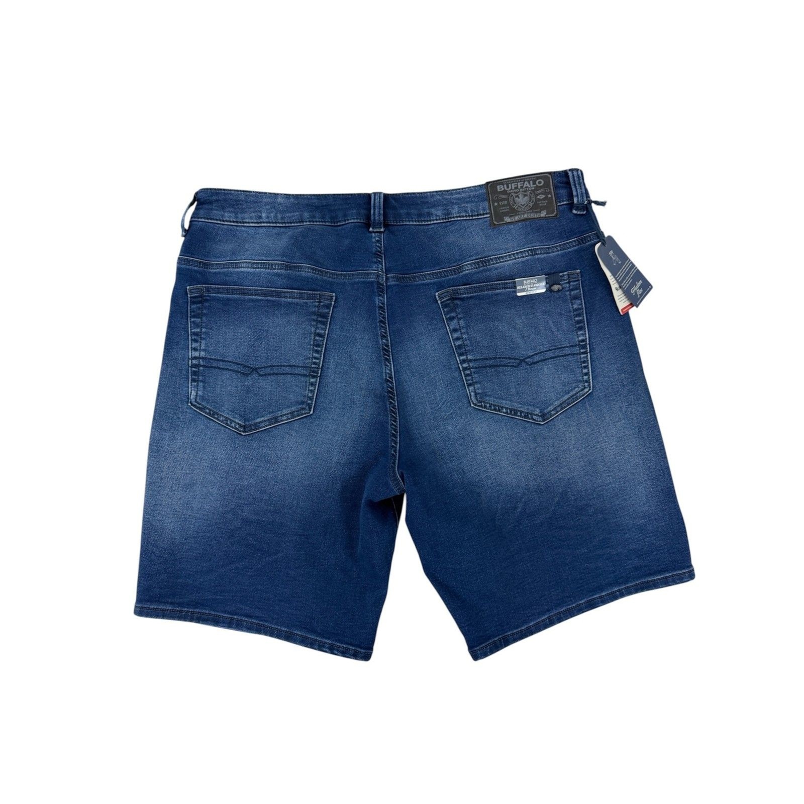 Buffalo David Bitton Men’s Denim Shorts Size 38 Blue Jeans Jorts NWT