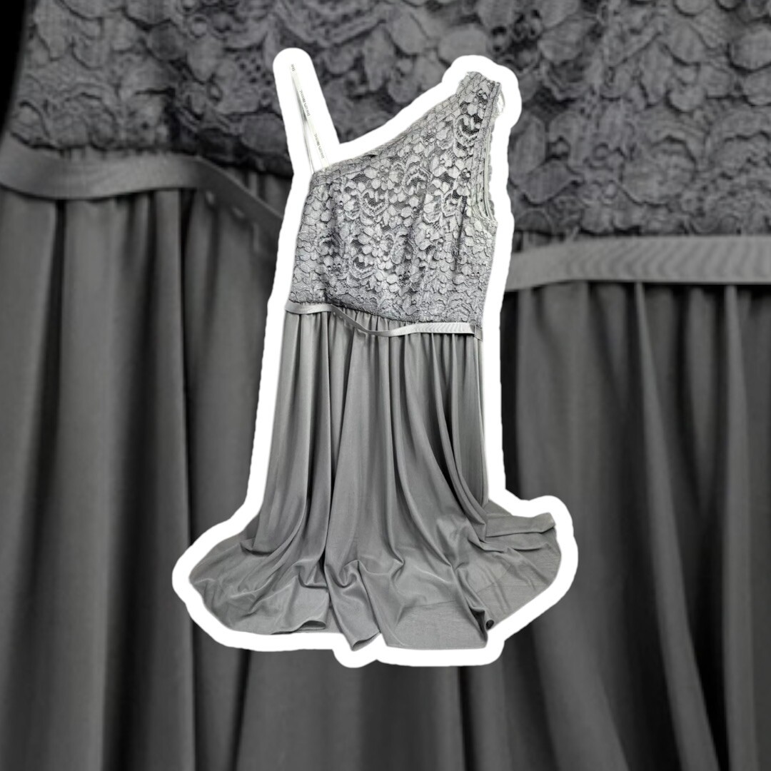 Gray Davids Bridal Dress Size 6 Floral & Lace Flower (Some Wear As Shown)