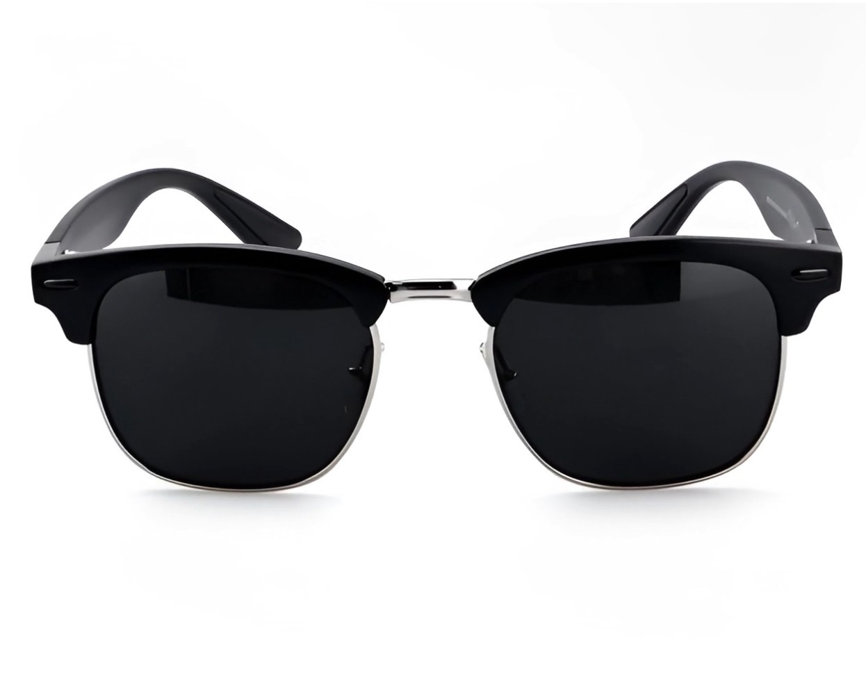 Men Sunglasses Hip Hop Street Wear Outdoor Cholo Dark Black Lens Rapper Gangster