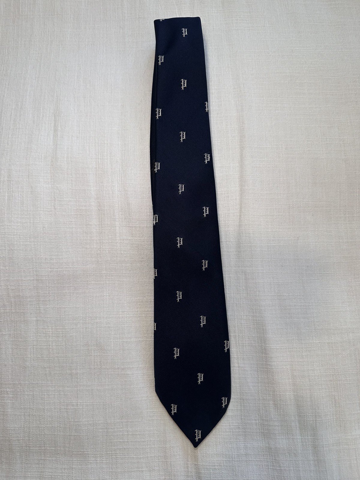 Vintage JACK HENRY “P” Monogram Men’s Tie Made in USA