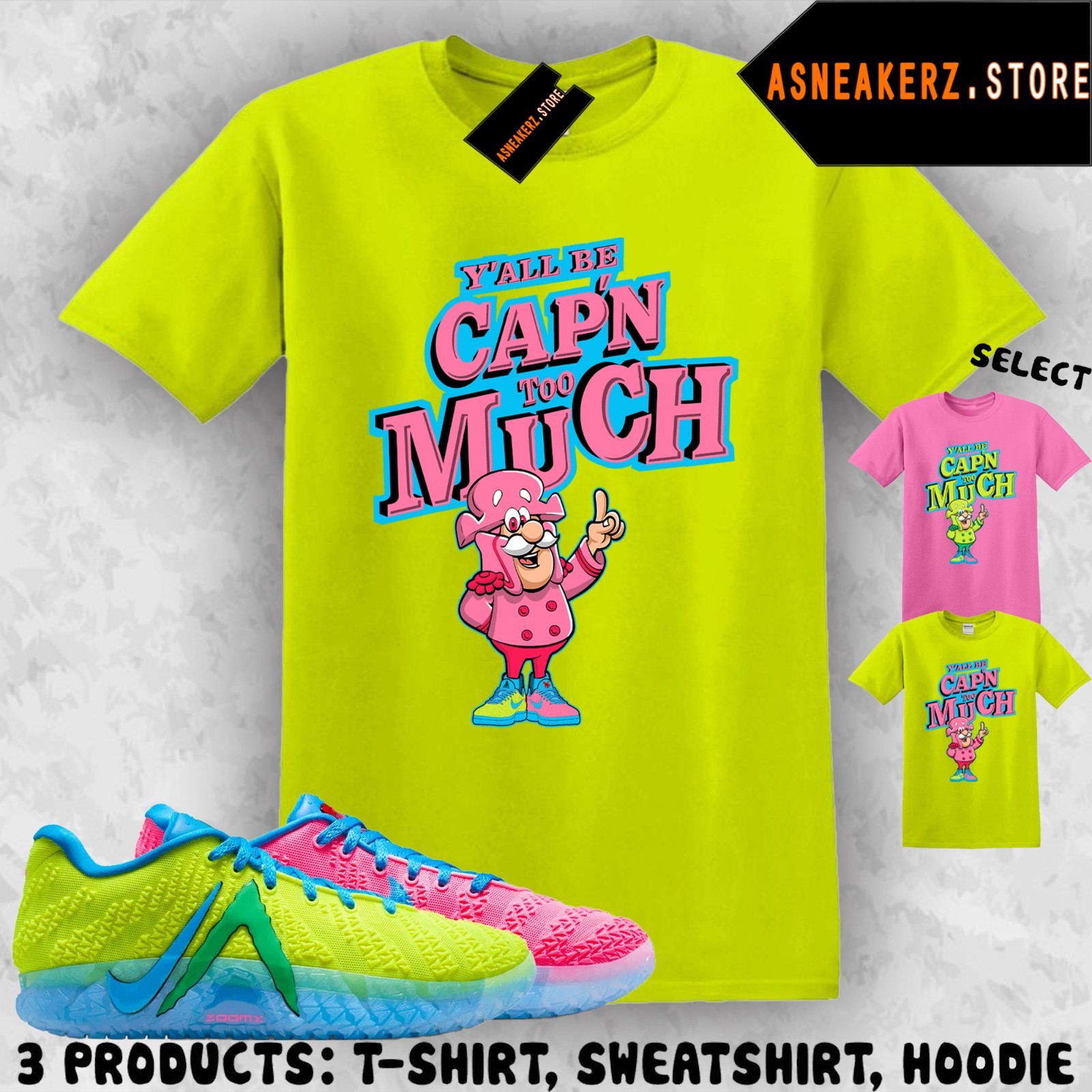 Shirt Match Ja 3 Kool Aid 2026 Sneaker Matching Tee Sneakerhead Captain T-Shirt