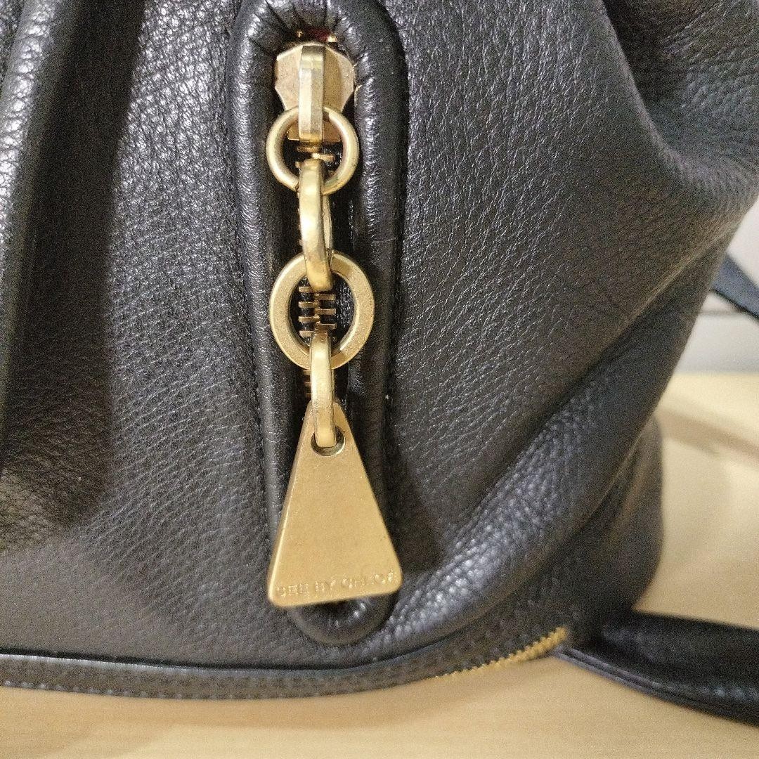 See By Chloe Y2K Leather Shoulder Bag with Fringe Tassel Black Used From Japan