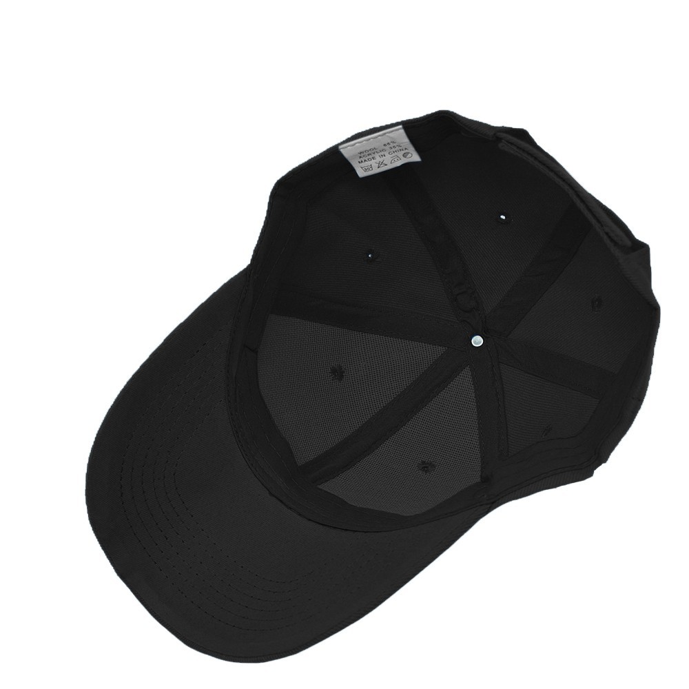 Baseball Caps Plain Hook-N-Loop Adjustable Sun Solid Color Blank Army Hat Cap