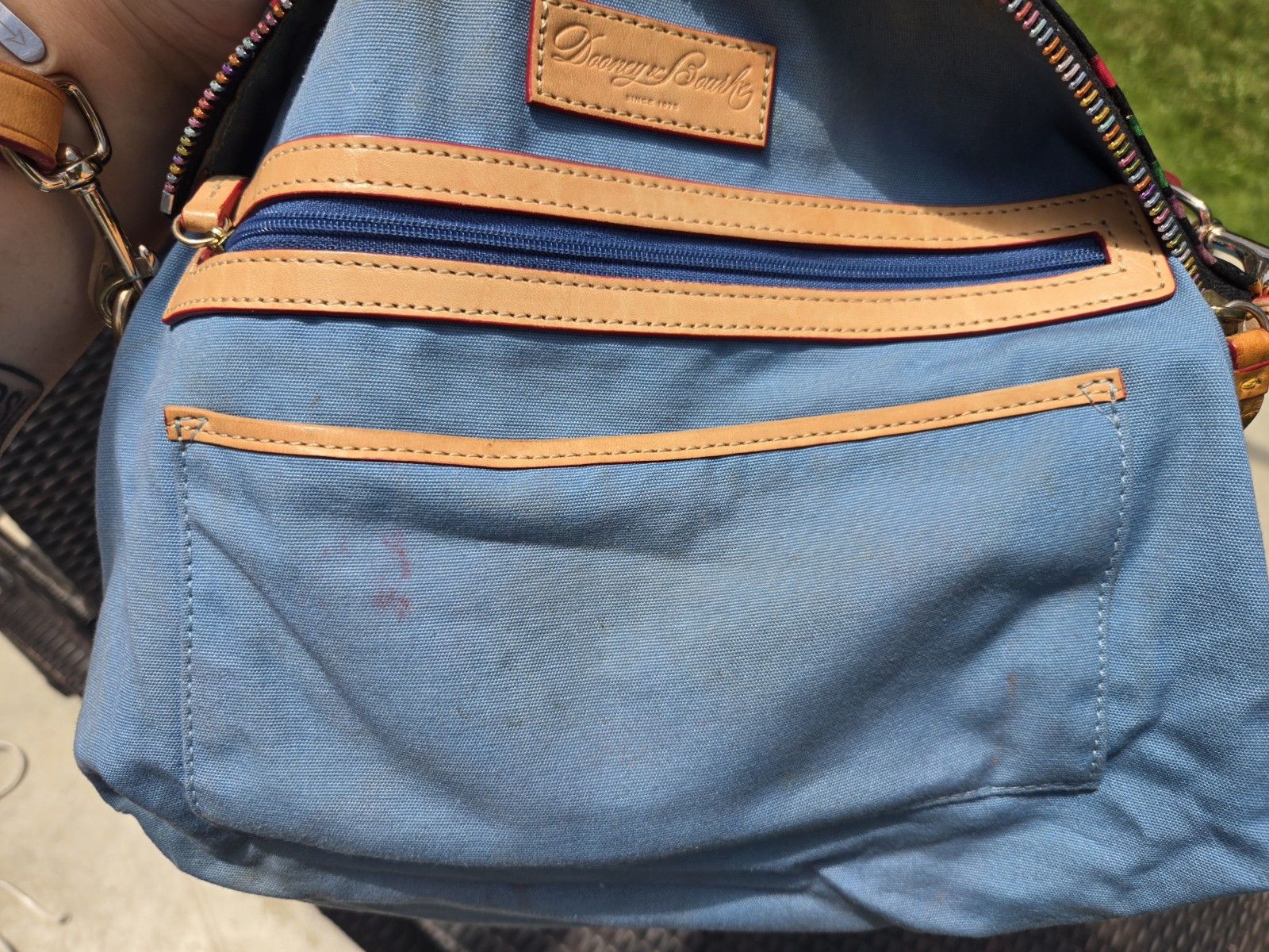 Dooney & Bourke Retro Grafica Satchel With Matching Wallet